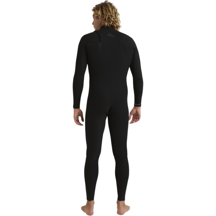 2024 Quiksilver Mnner Highline 3/2mm Brustreiverschluss Neoprenanzug EQYW103210 - Black